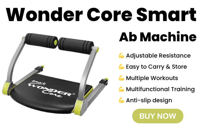 Compact multifunctional ab workout machine